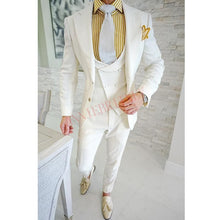 Load image into Gallery viewer, Latest Coat Pant Designs Double Breasted Men Suit Slim Fit Fashion Wedding Suits for Men Prom Groom Tuxedo Jacket with Pants Set
